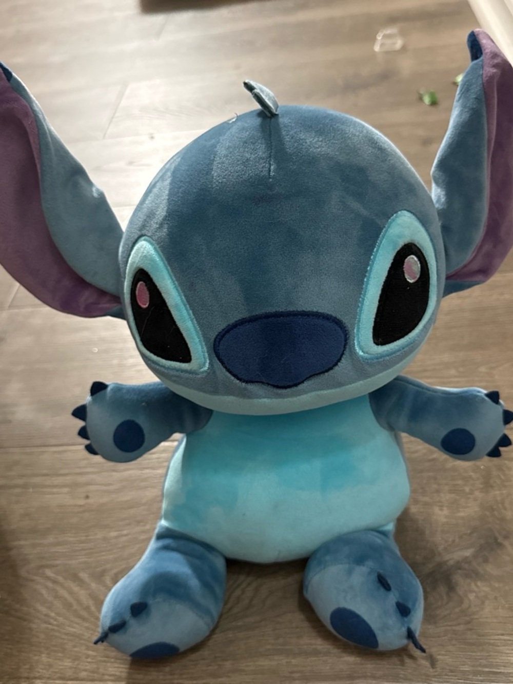 Disney Blue and Light Blue Stitch Plush Stuffed Animal